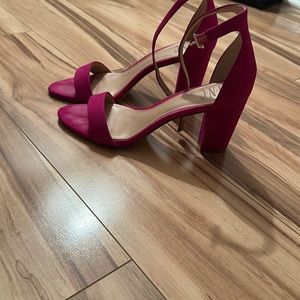 Hot pink heels